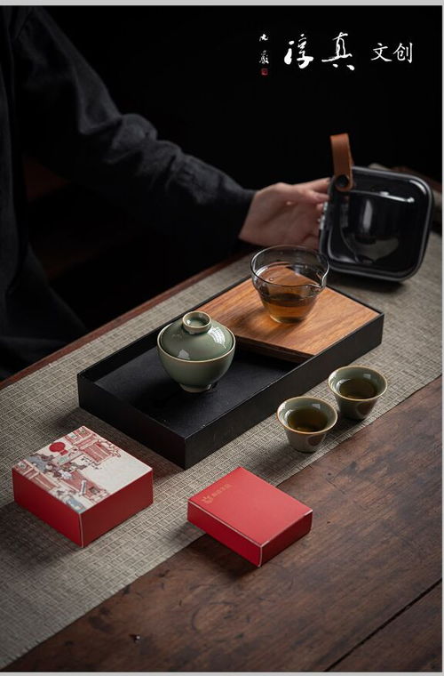 花好月正圆 中秋文创旅行茶具五件套，德化白瓷中的东方美学